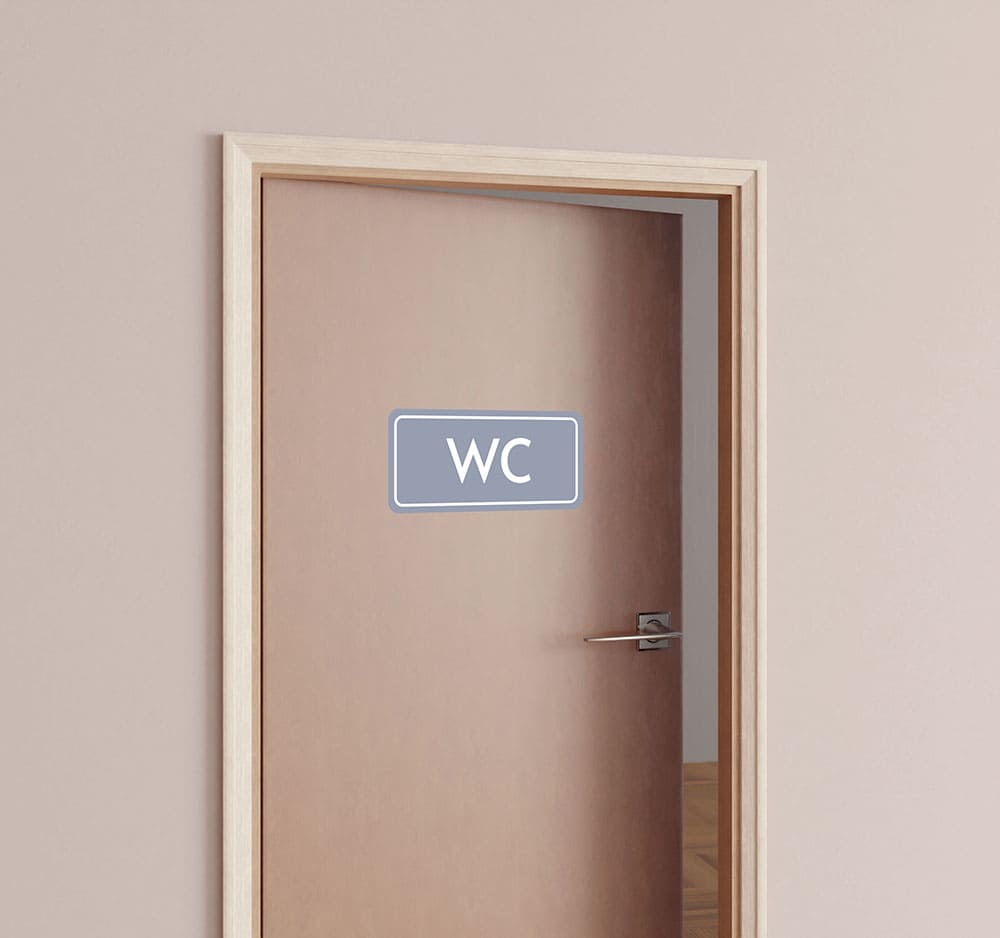 Türaufkleber Schild #43