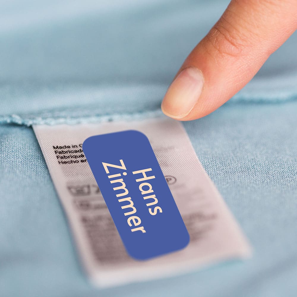 Textiletiketten für Pflegeheime