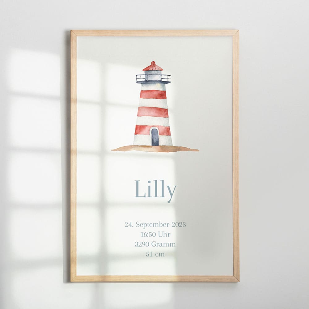 Bilder Leuchtturm mit Namen 6P2