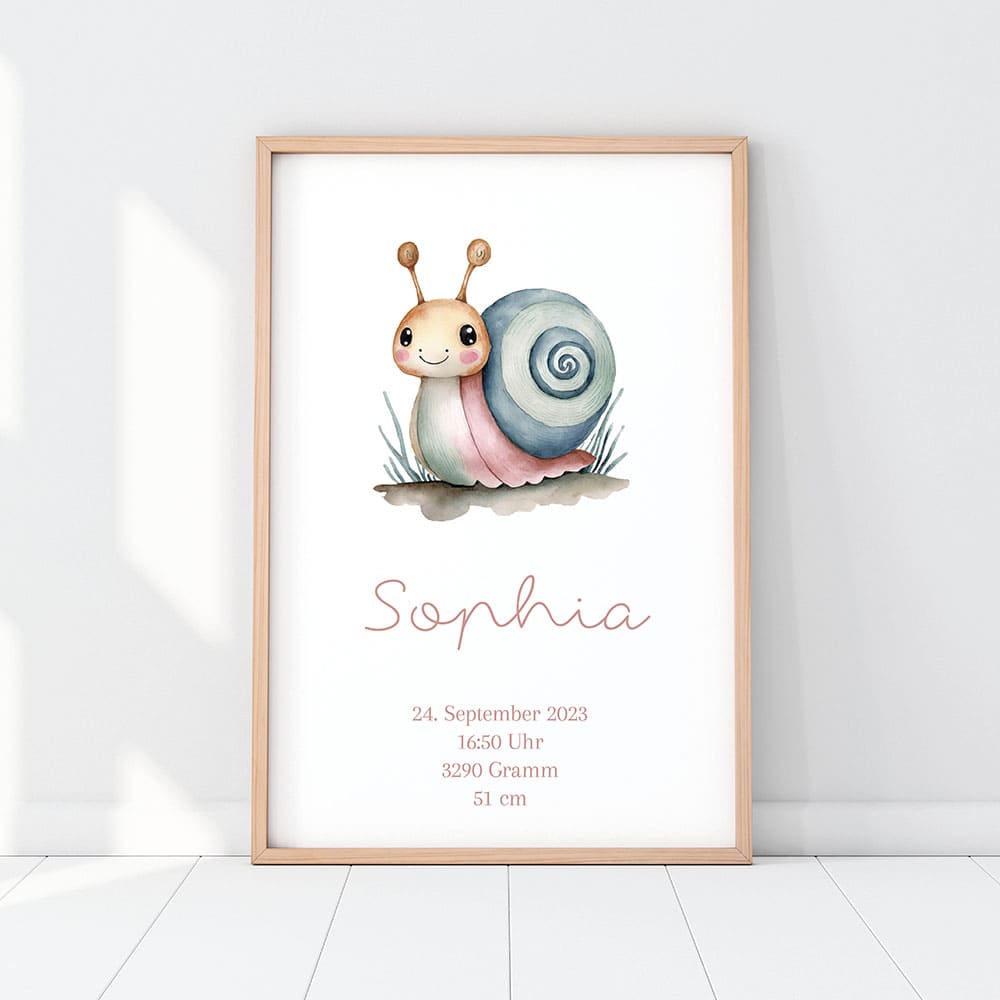 Bilder Schnecke mit Namen 62P