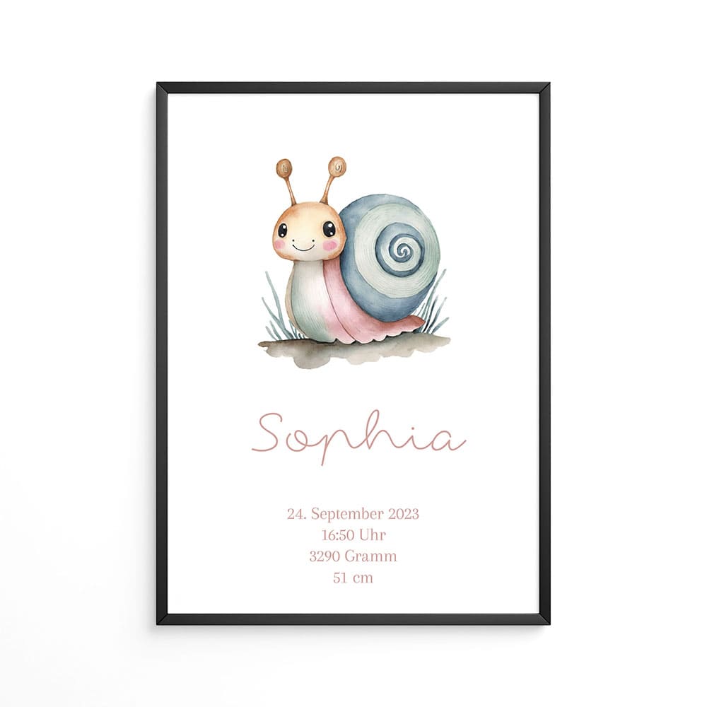 Bilder Schnecke mit Namen 62P3