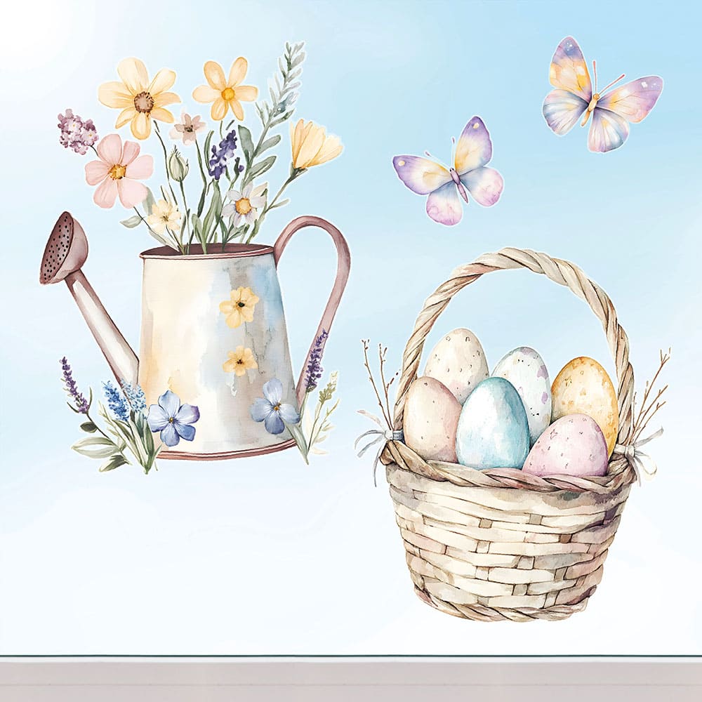 Osterdeko Fensterbild 119