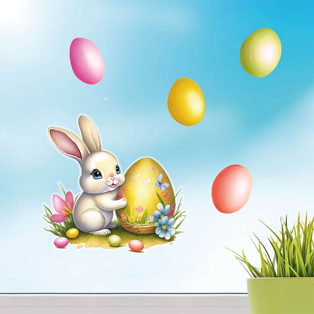 Fensterbild Ostern