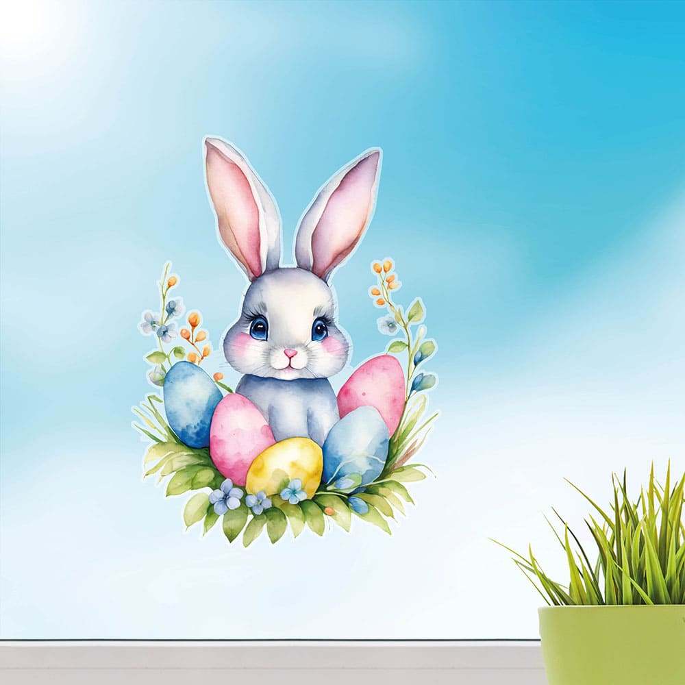 Fensterbild Ostern