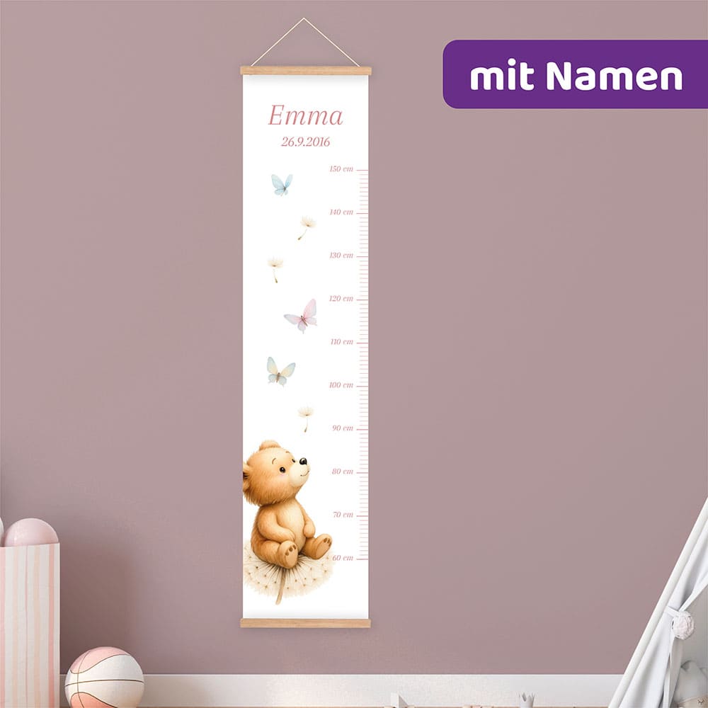 Messlatte Bär und Pusteblume #79