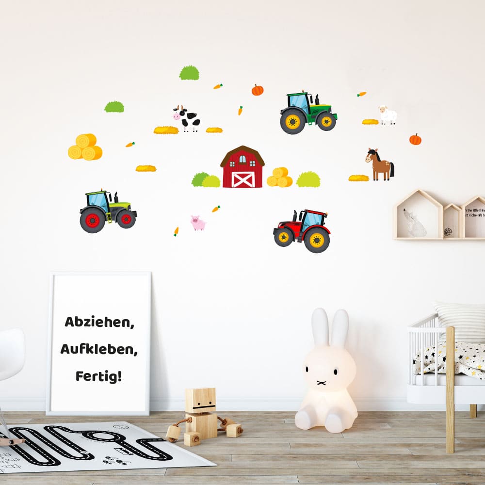 Wandtattoo Traktor 126 2