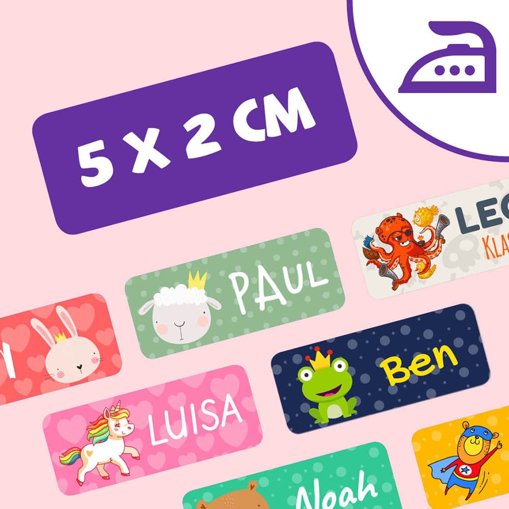 Buegeletiketten Kinder