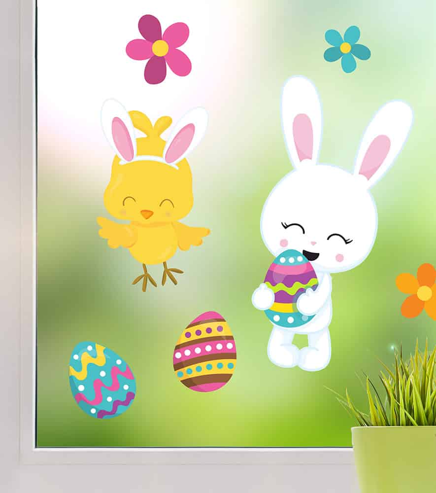 Fensterbilder Ostern