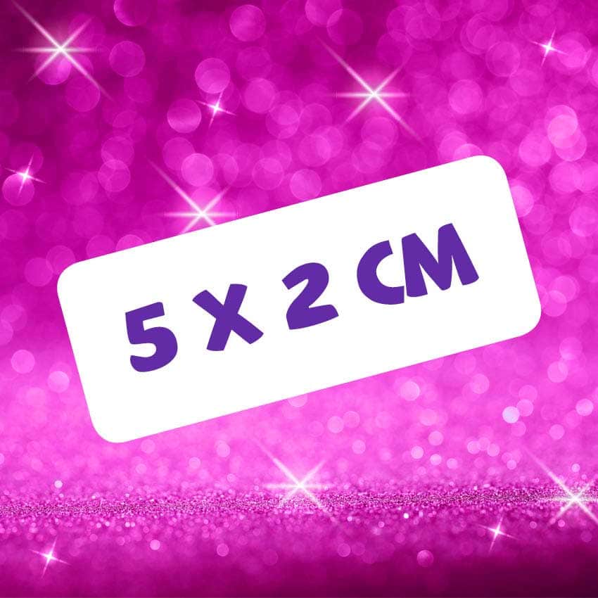 Glitzeraufkleber mittel schule