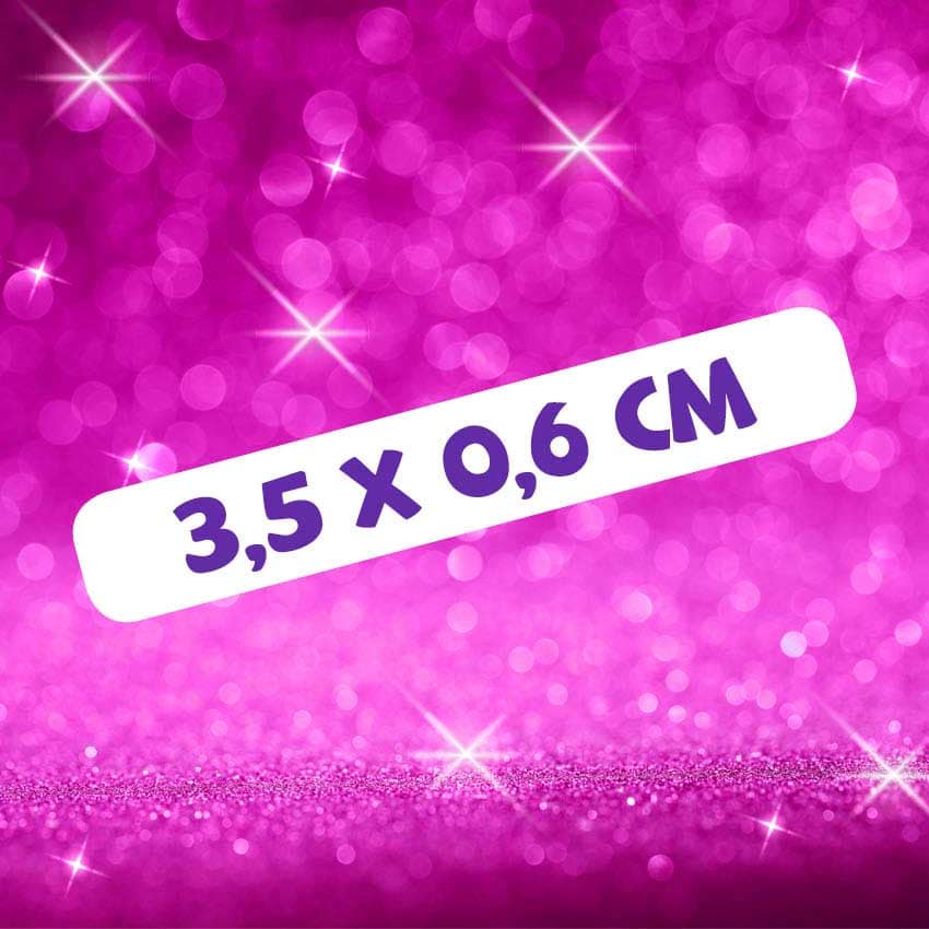 Glitzeraufkleber stifte schule