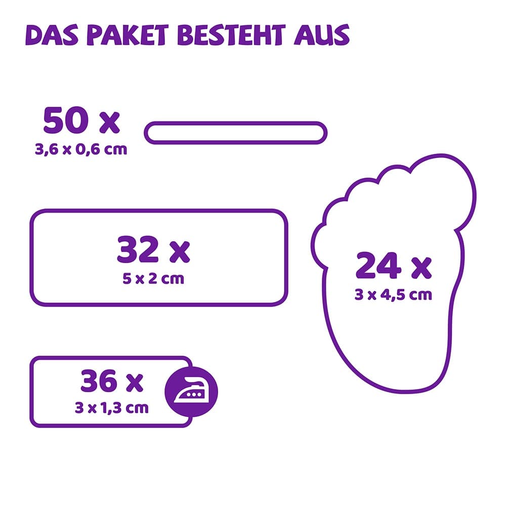 Schulpaket L 142 Namensaufkleber im Set
