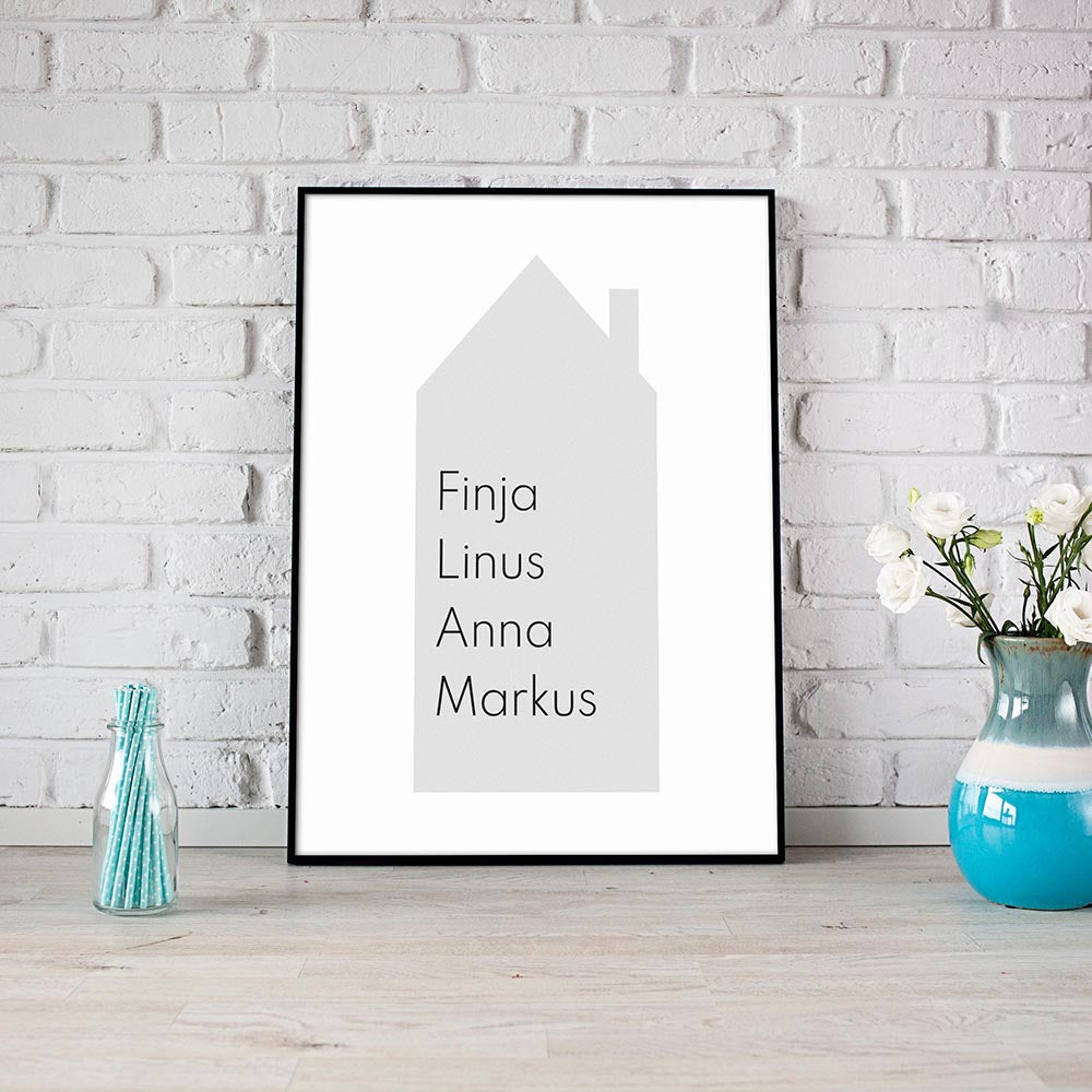 Plakat Haus 8