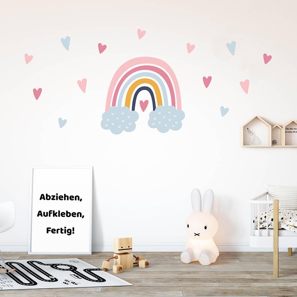 Wandtattoo Regenbogen 58