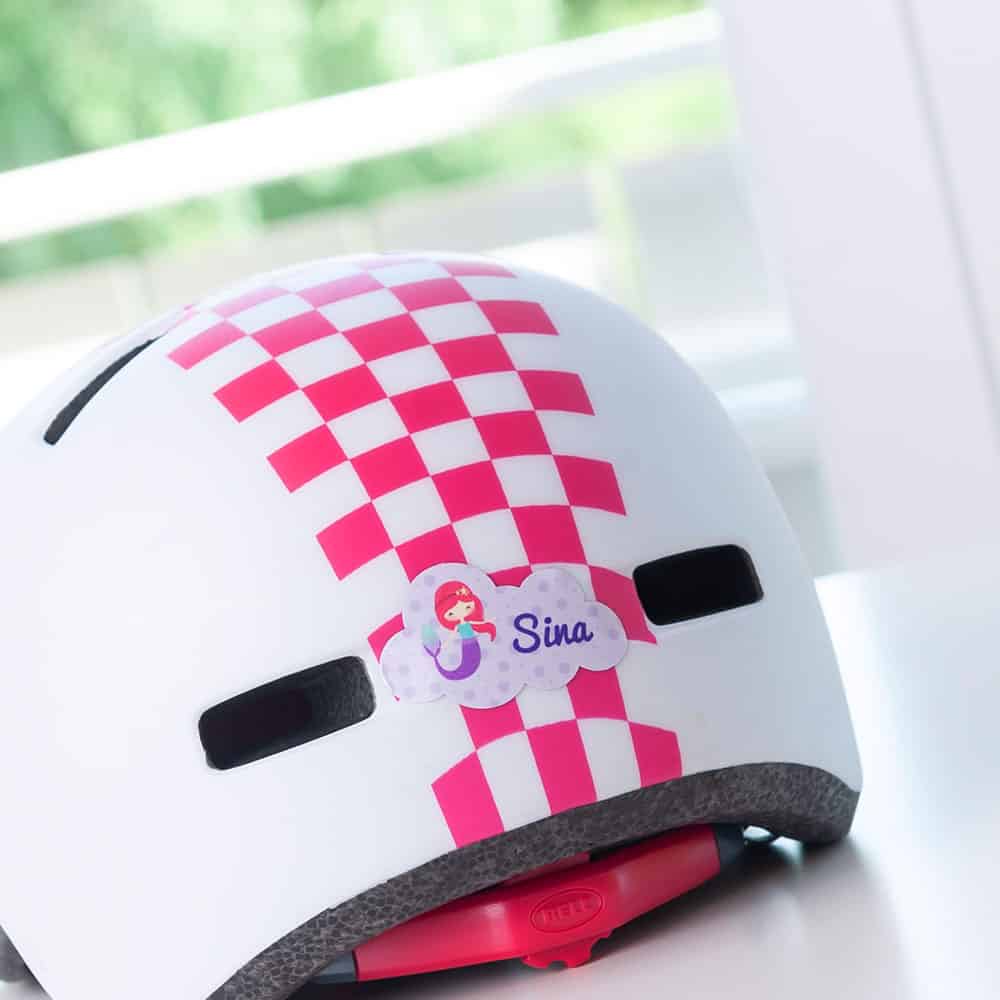 Namensaufkleber Wolke