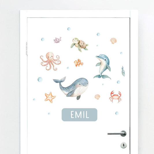 Türaufkleber Unterwasserfreunde #95 Bild