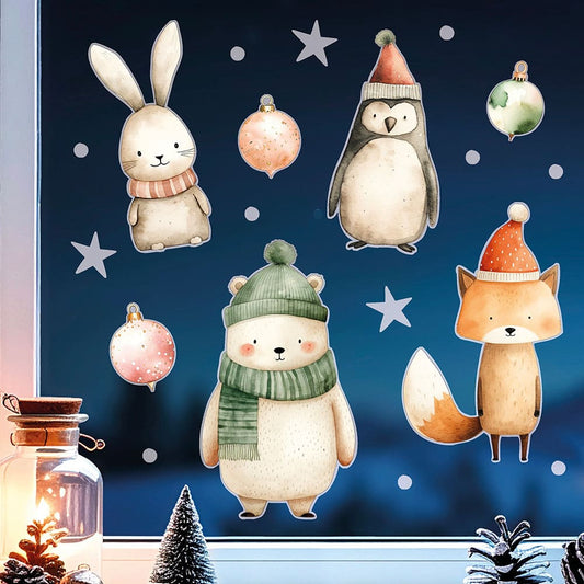 Weihnachtsfreunde Fensterbild 111 Bild