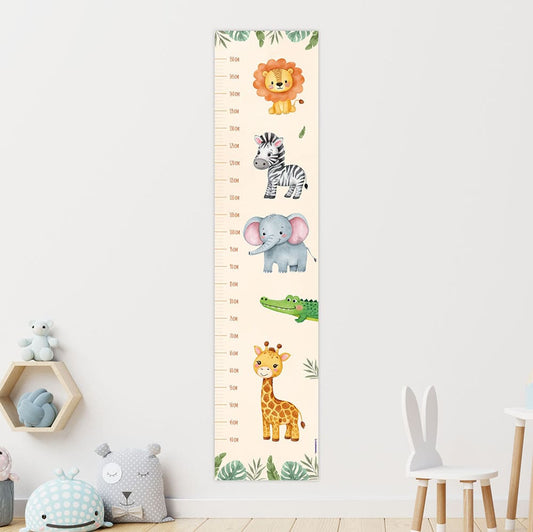 Messlatte Zootiere Aquarell #1 Bild