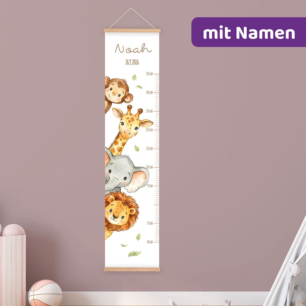 Messlatte Dschungeltiere #1