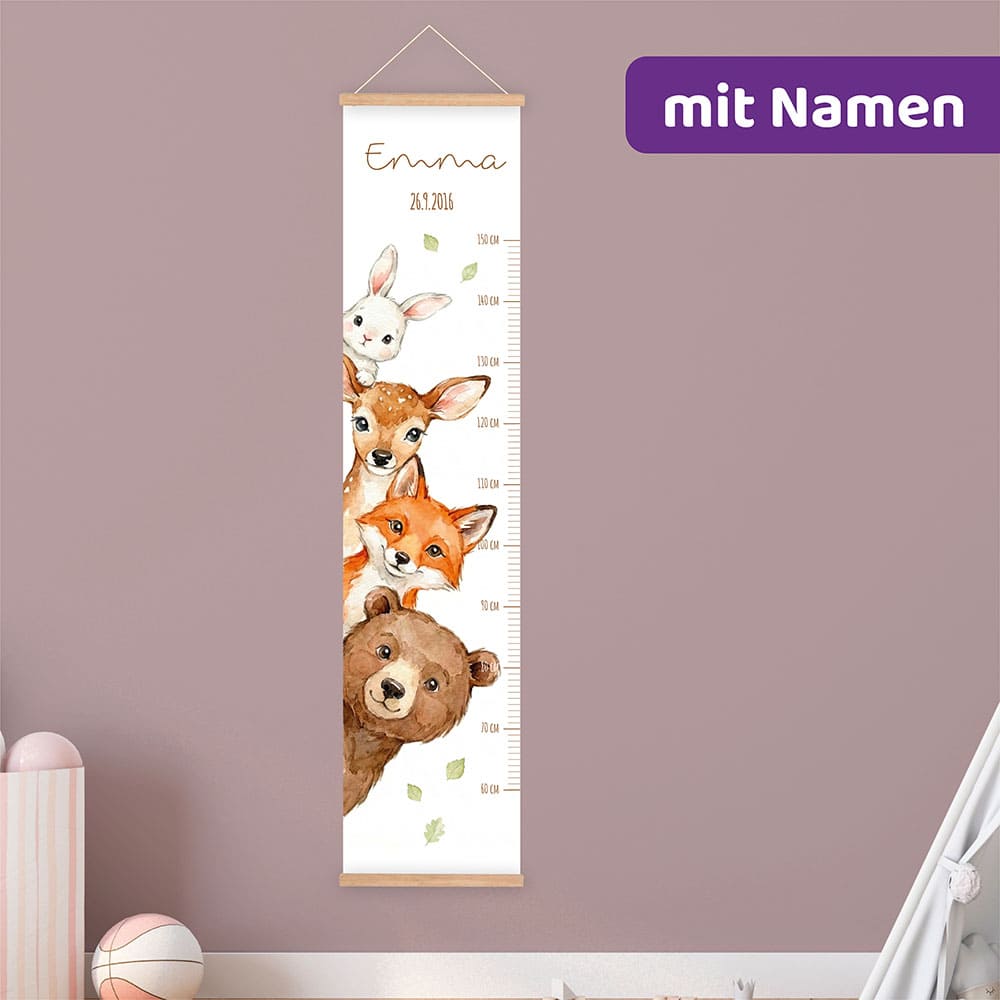 Messlatte Waldtiere #3