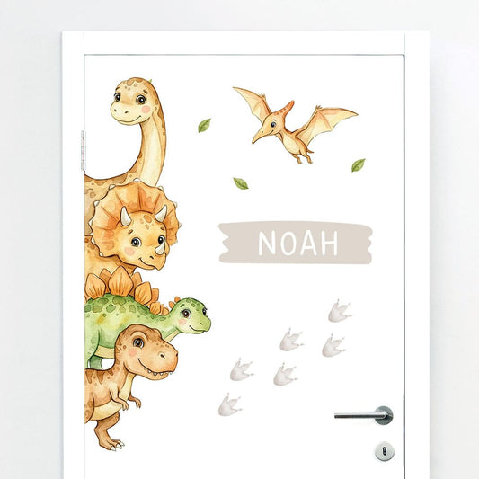 Türaufkleber Kleine Dinos #97 Bild