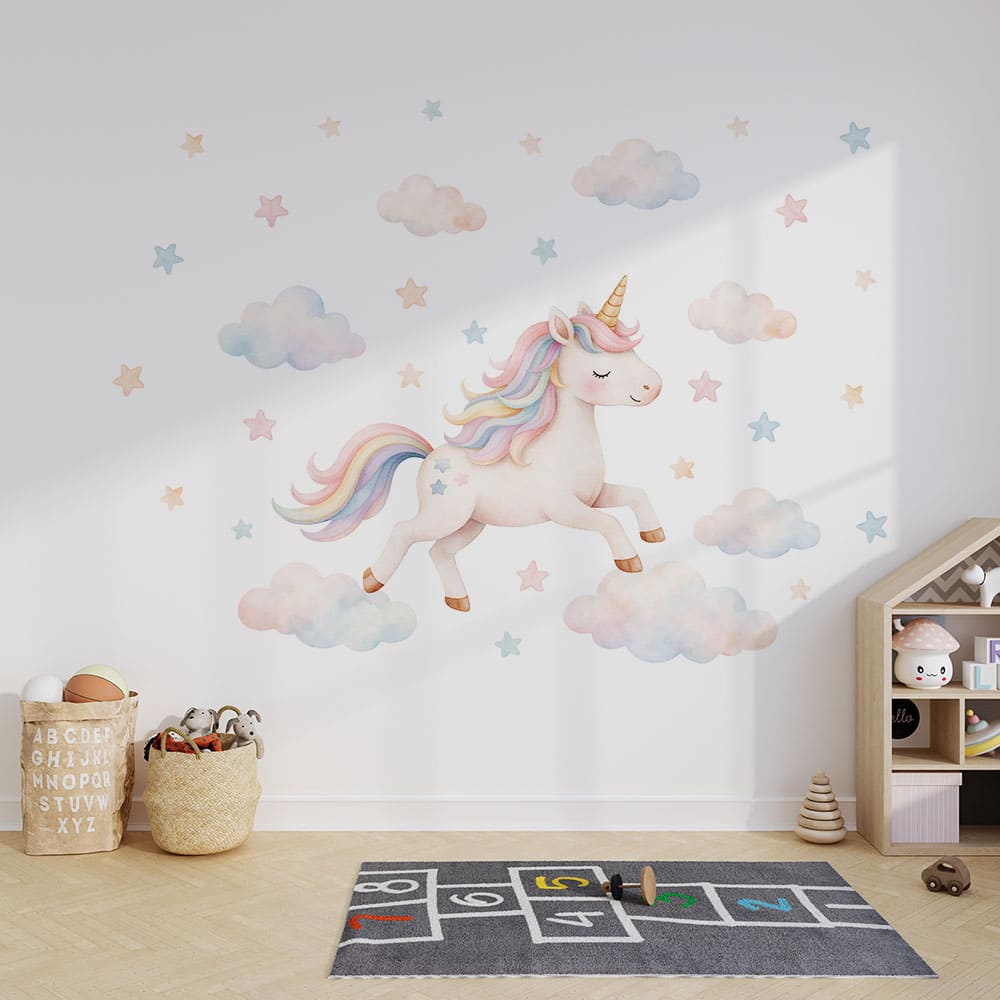 Einhorn Wandtattoo #134