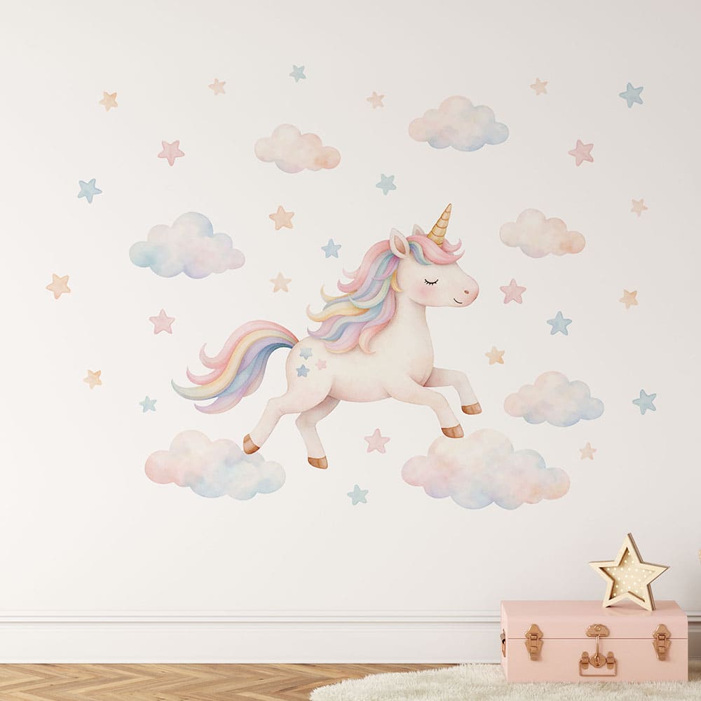 Einhorn Wandtattoo #134