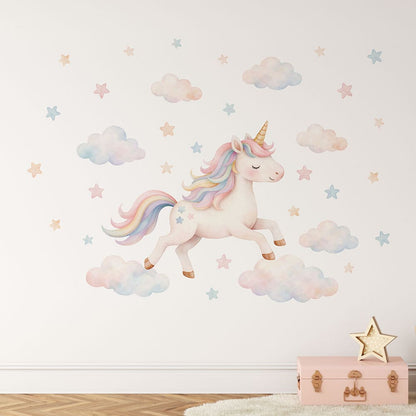 Einhorn Wandtattoo #134