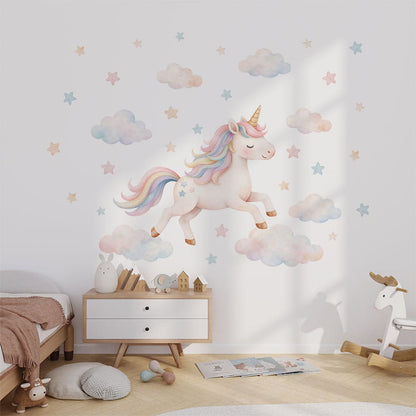 Einhorn Wandtattoo #134