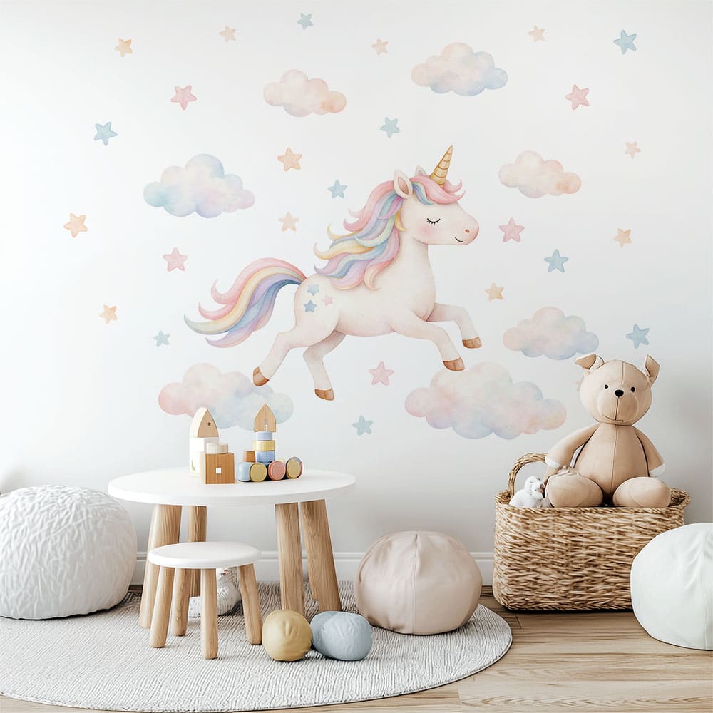 Einhorn Wandtattoo #134