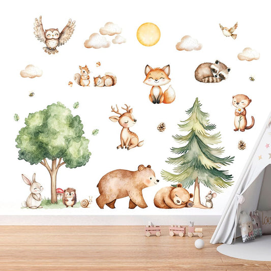 Waldtiere Wandtattoo #151 Bild