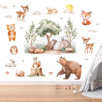 Waldtiere Wandtattoo #30