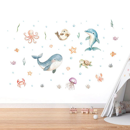 Wandtattoo Unterwasserfreunde #31