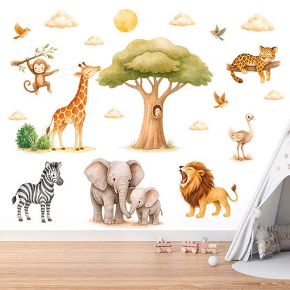 Dschungel Safari Wandtattoo #34