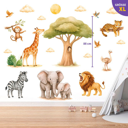 Dschungel Safari Wandtattoo #34