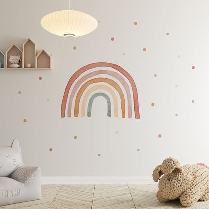 Regenbogen Boho Wandtattoo #61