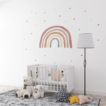 Regenbogen Boho Wandtattoo #61