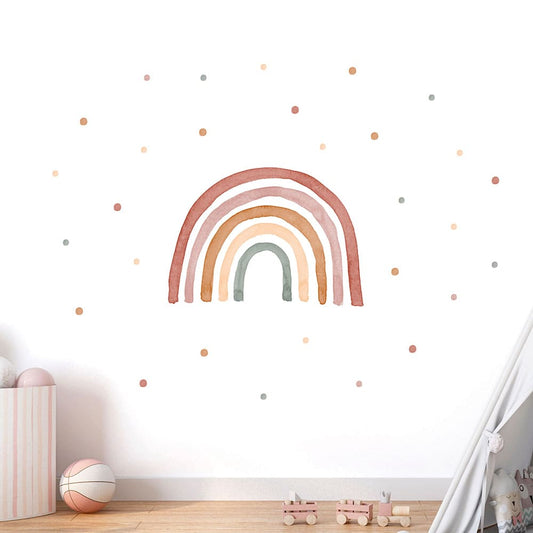 Regenbogen Boho Wandtattoo #61 Bild