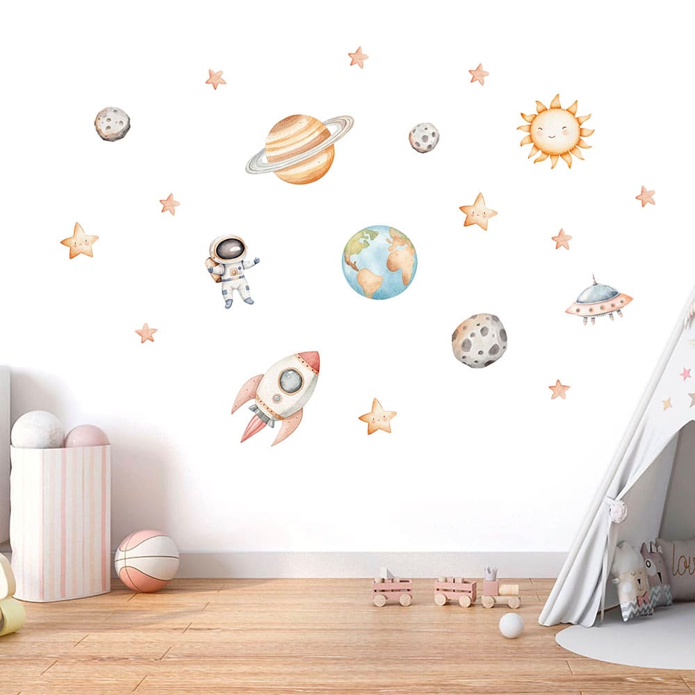 Weltraum Wandtattoo #7