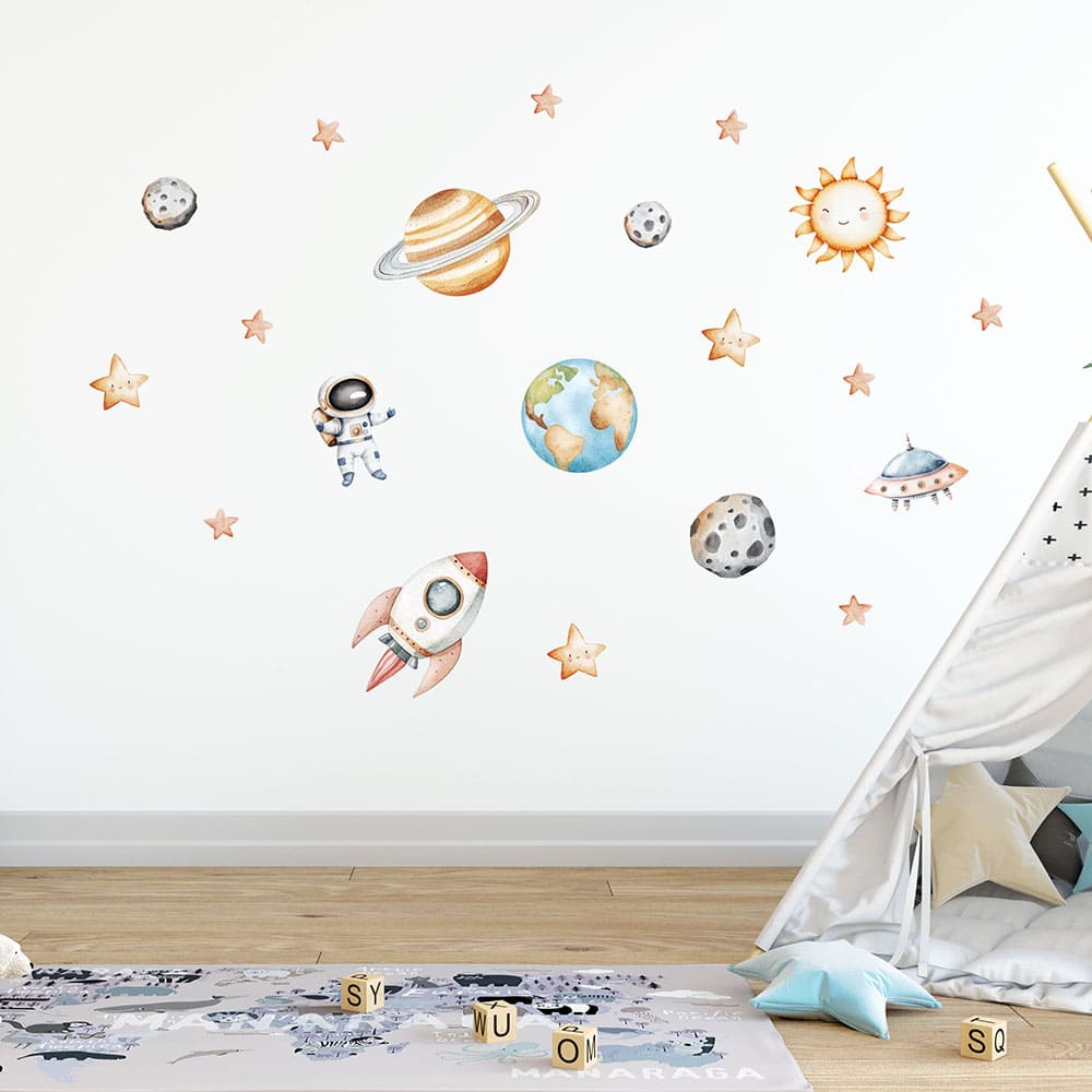Weltraum Wandtattoo #7