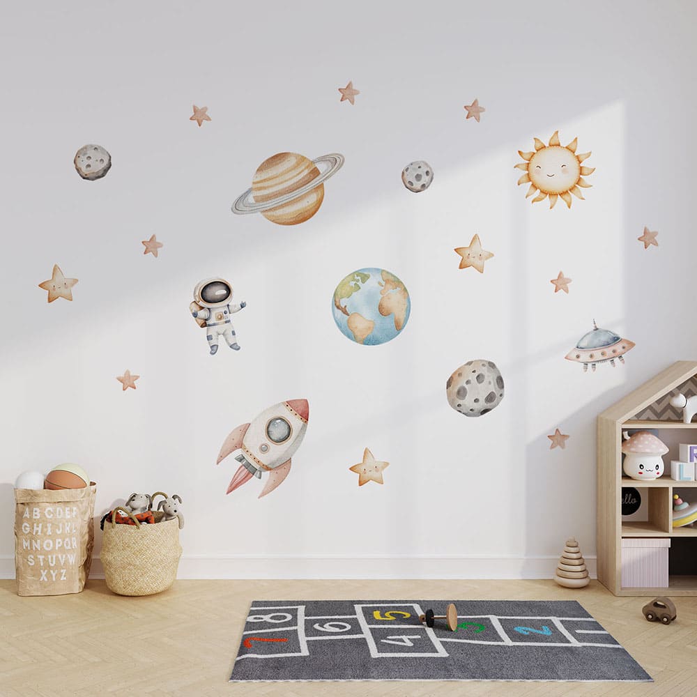 Weltraum Wandtattoo #7