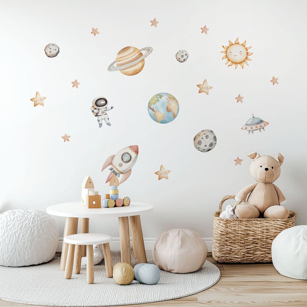 Weltraum Wandtattoo #7