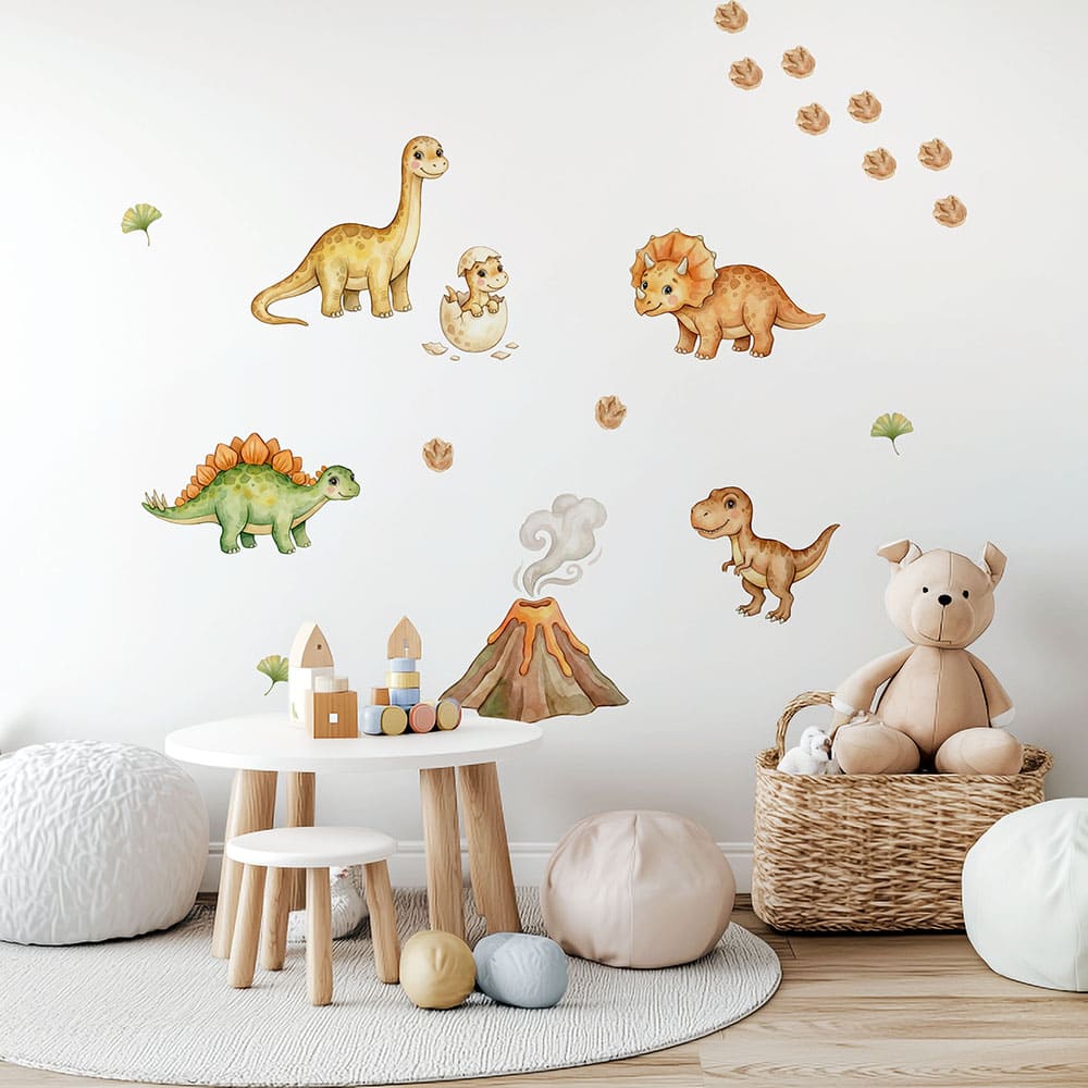 Kleine Dinos Wandtattoo #82