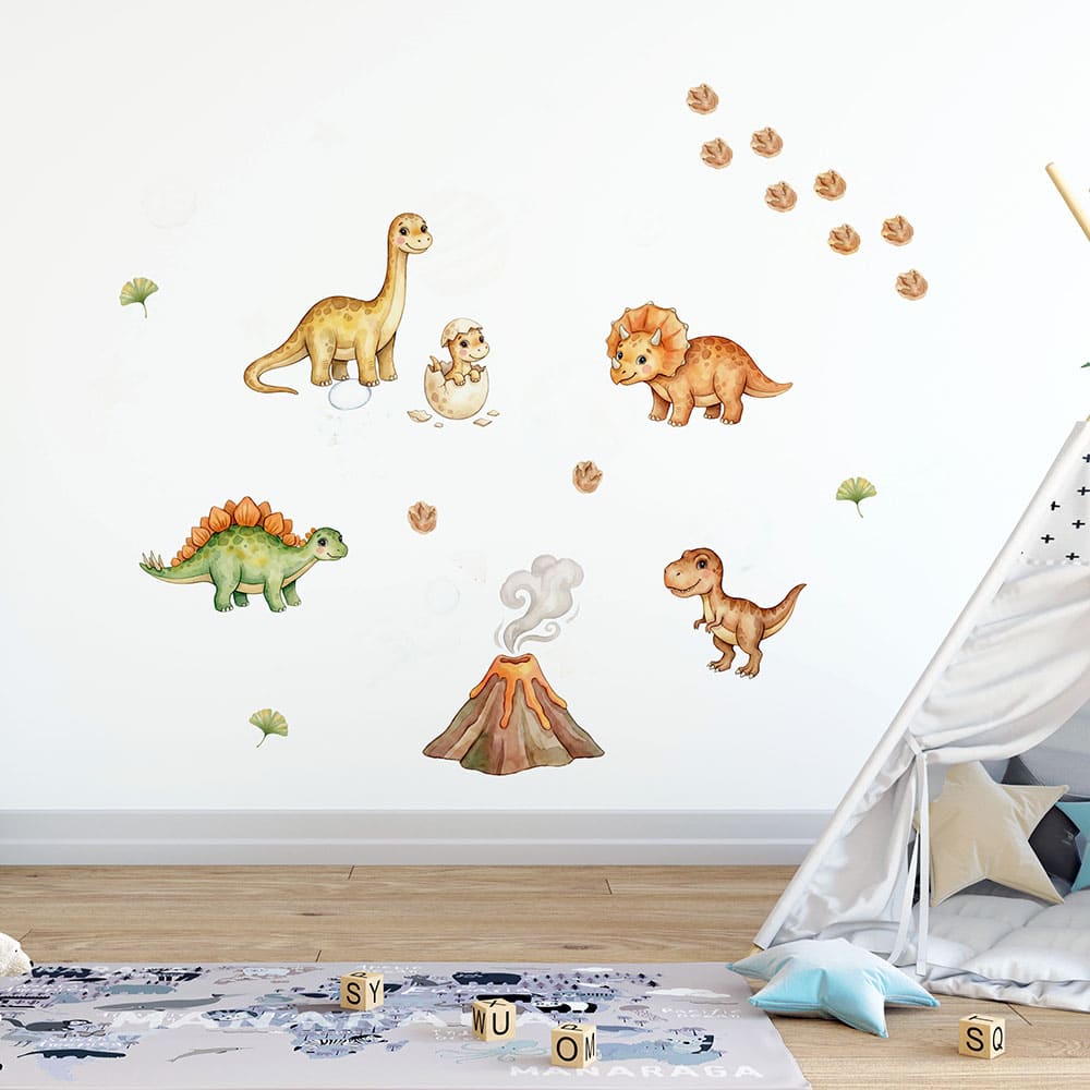 Kleine Dinos Wandtattoo #82
