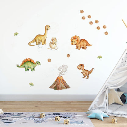 Kleine Dinos Wandtattoo #82