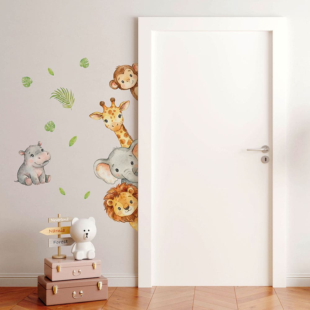 Dschungeltiere Wandtattoo #44