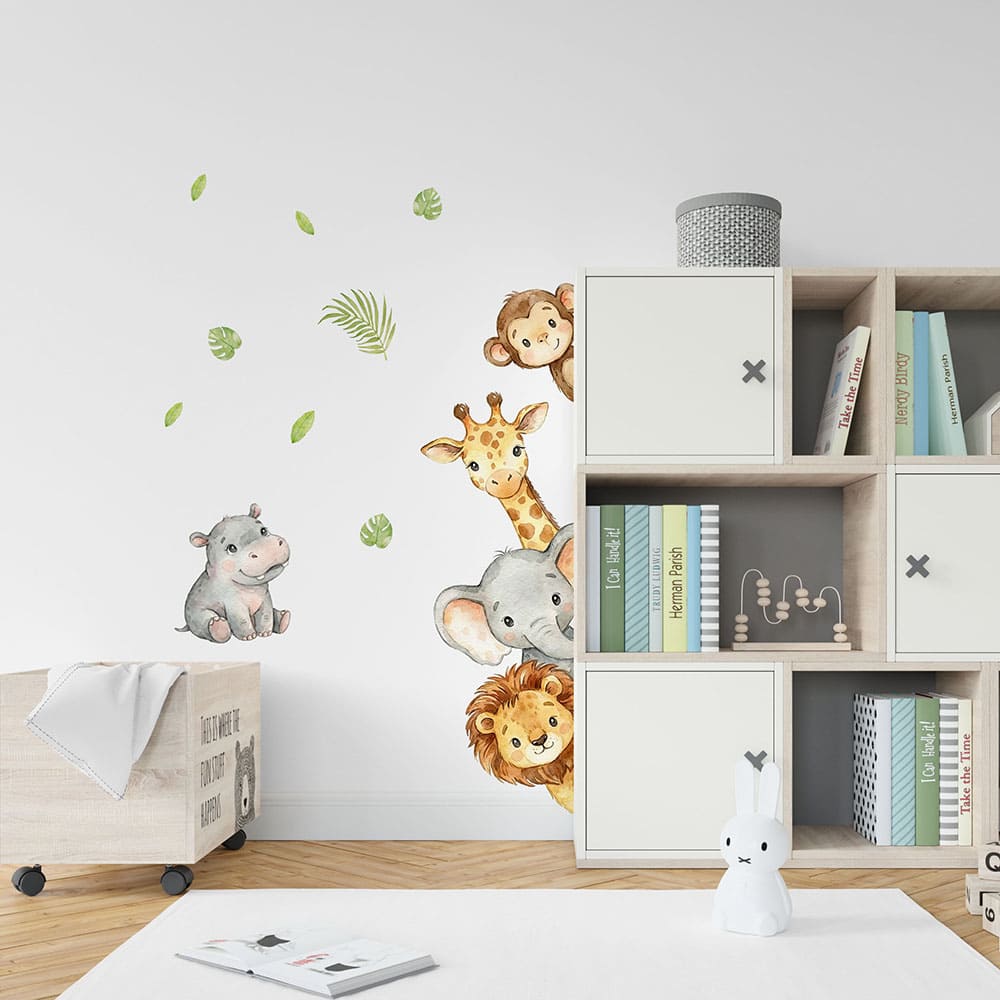 Dschungeltiere Wandtattoo #44