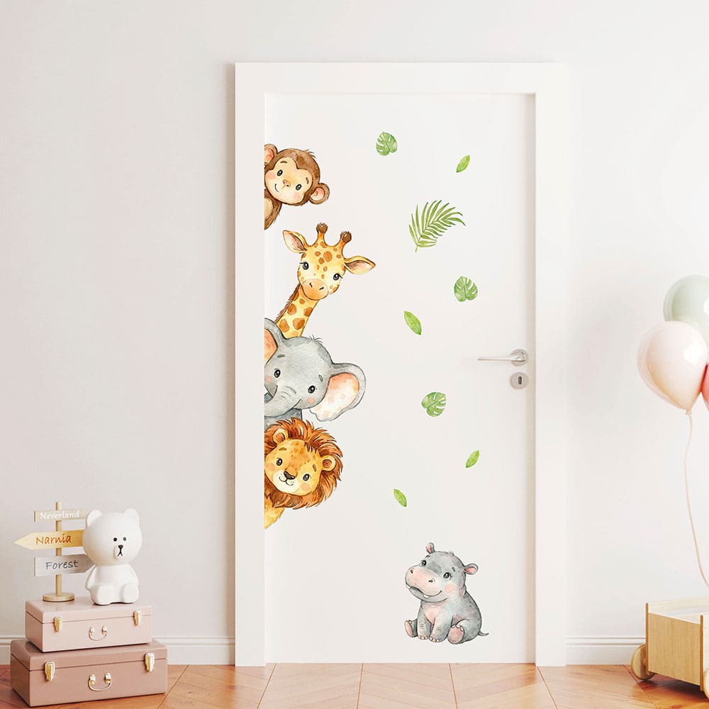 Dschungeltiere Wandtattoo #44