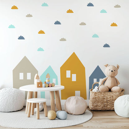 Häuser Wandtattoo #67