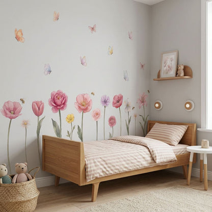 Blumen Wandtattoo #43