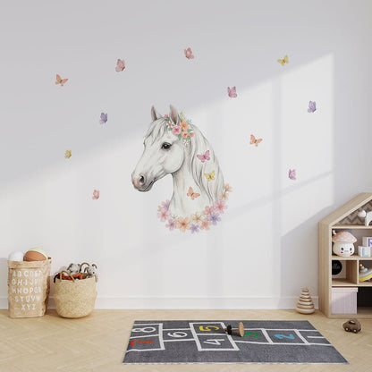 Pferd Wandtattoo Kinderzimmer #157